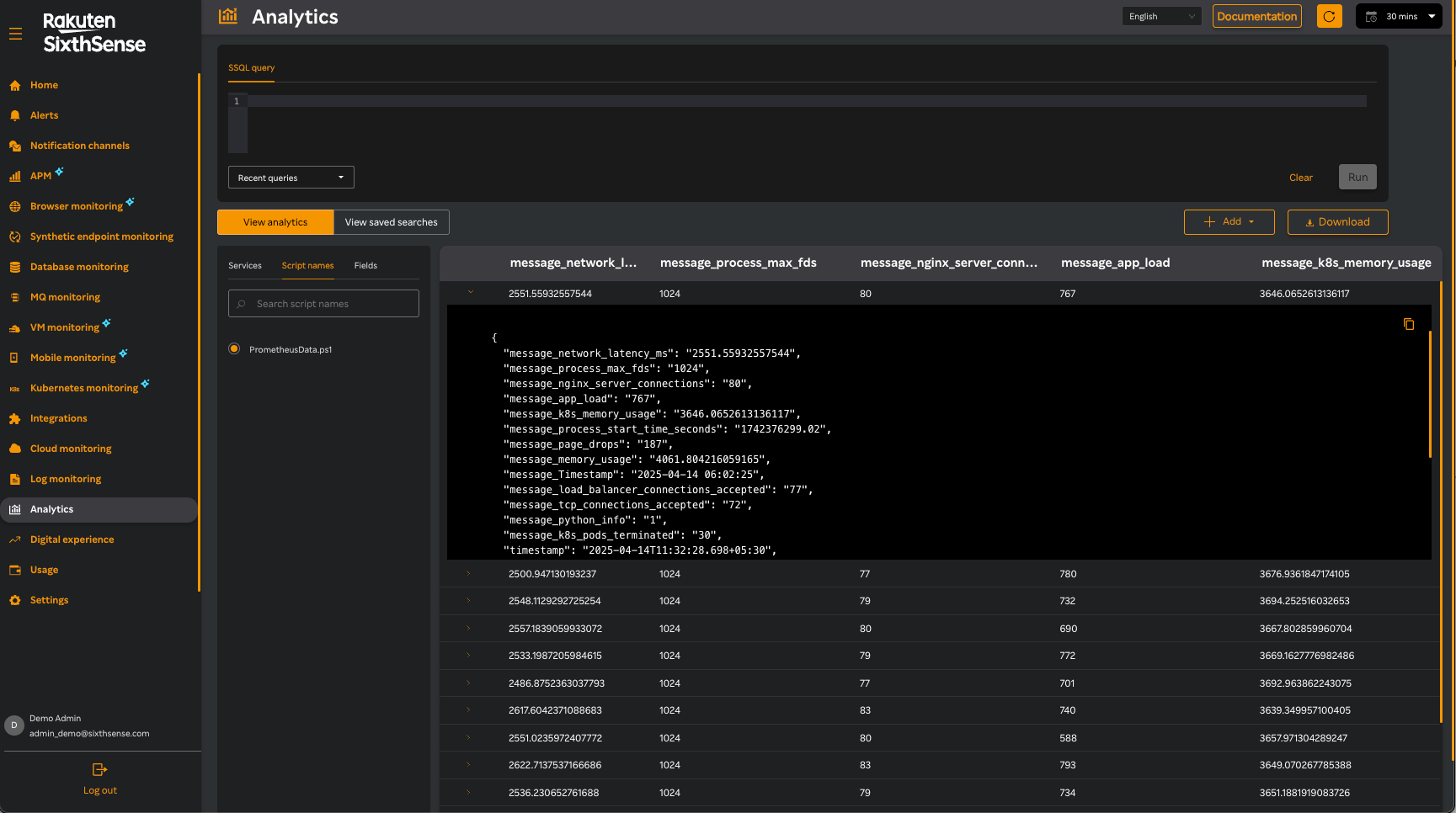 Ingest Prometheus 1