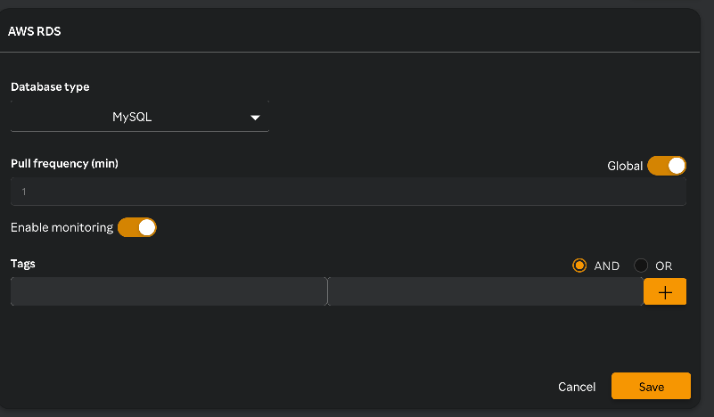 AWS RDS Manual Install