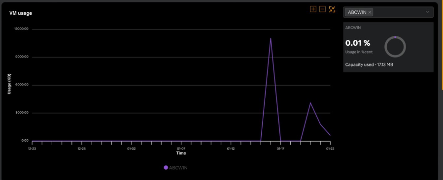 VM usage