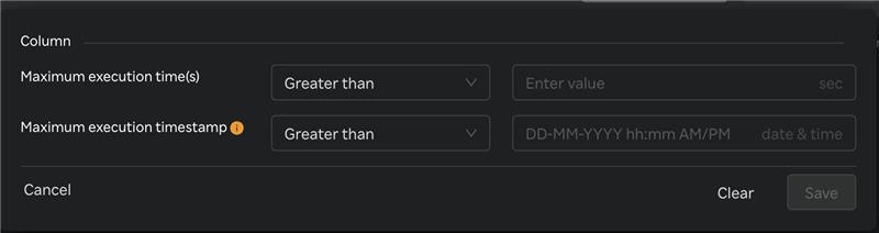 mysql query performance table multi-column filter