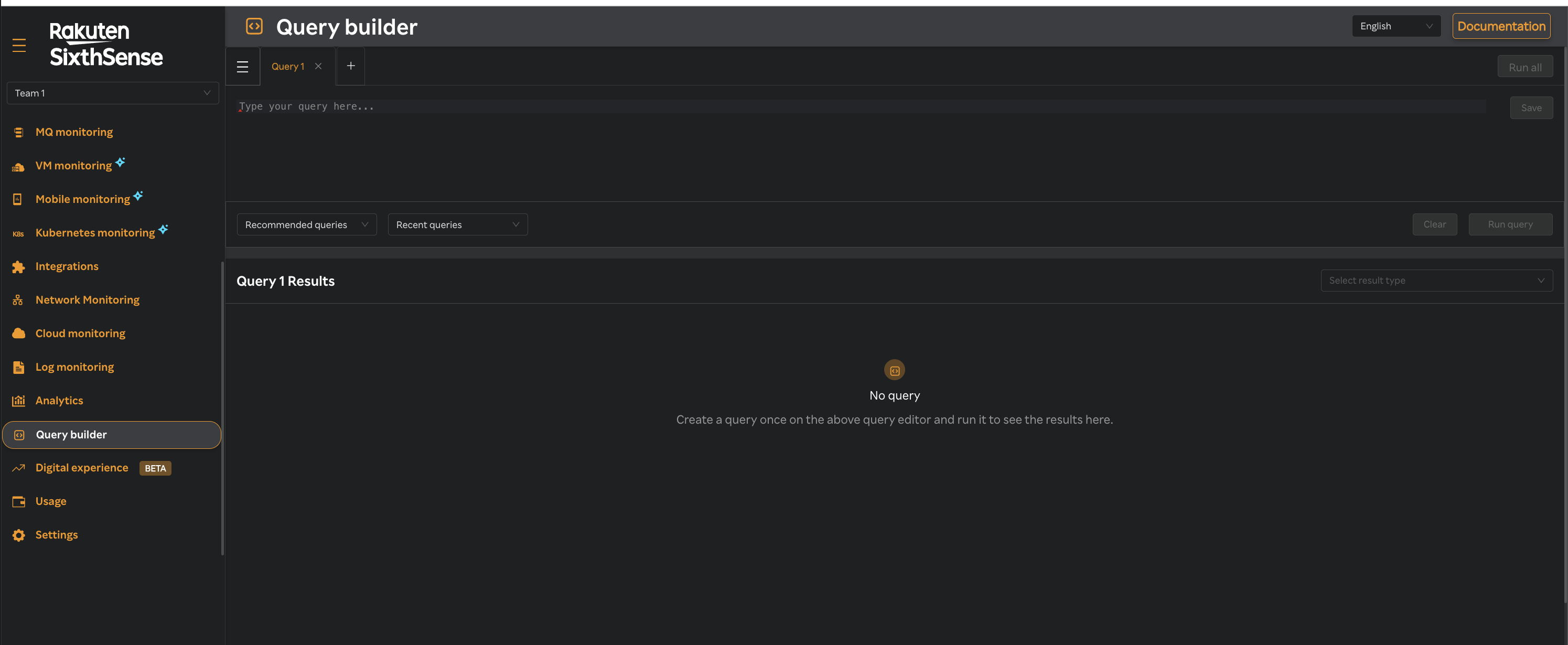 Sixthsense Query Builder