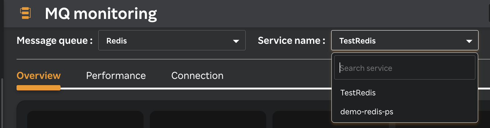 Redis MQ Select Service 