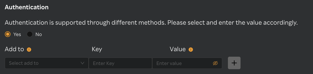 webhook Authentication
