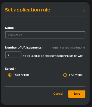 Application rule