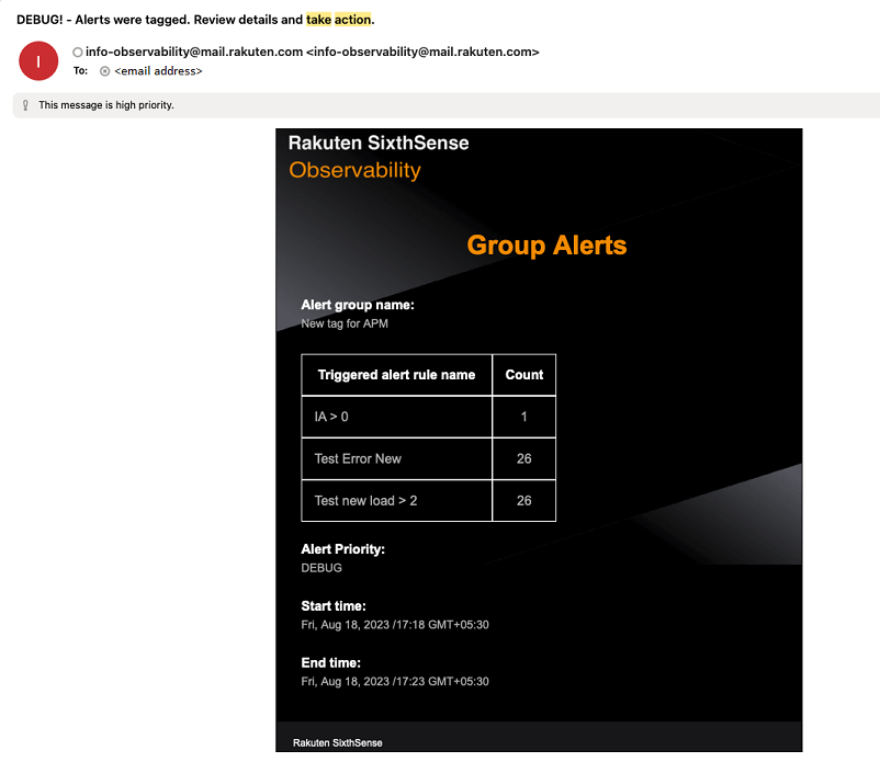 email group alerts