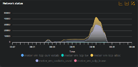 VM - Network status